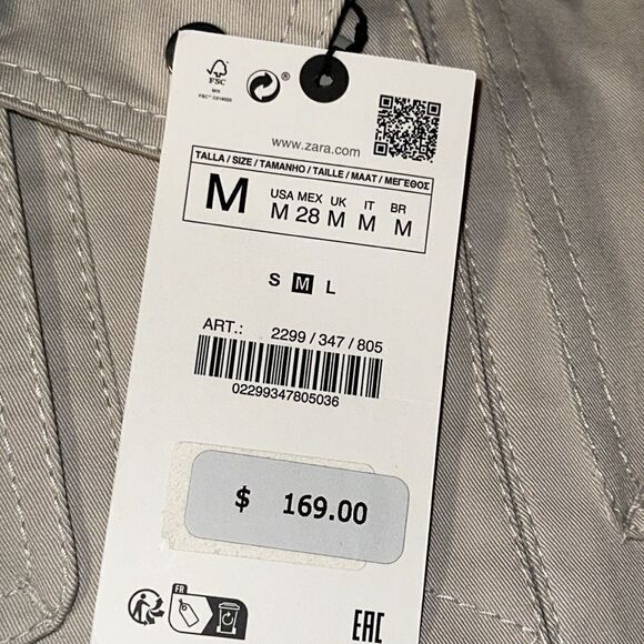 ZARA | Ice | POCKET PARKA LIMITED EDITION - Picture 11 of 12